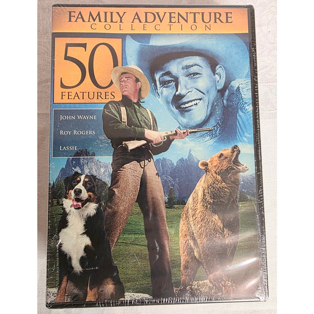 Factory Sealed Family Adventure Collection DVD Set 50 Features